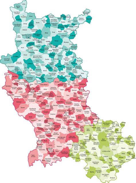 Departement 42 Carte De France