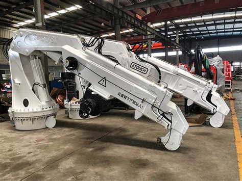 25ton Knuckle Boom Marine Crane E Touch Engineering