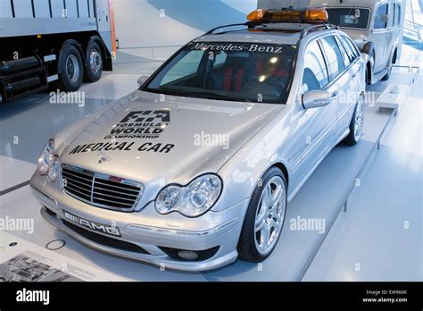 Mercedes Benz C32 AMG F1 Medical Car Front Left Mercedes Benz Museum