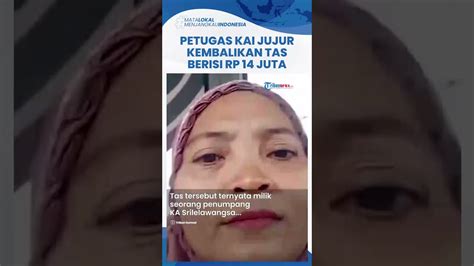 Sosok Petugas KAI Temukan Tas Berisi Rp 14 Juta Viral Pilih Kembalikan