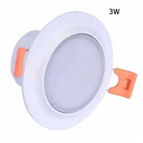 Vizon Round 3 Watt Cool White LED Concealed Down Light For Indoor IP