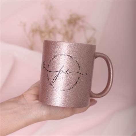 Descobrir Imagem Caneca Rosa Glitter Br Thptnganamst Edu Vn