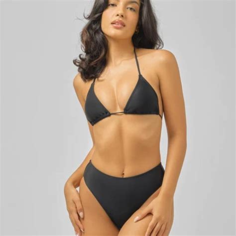 Blackbough Swim Blackbough Swim High Waisted Bikini Bottom Bermuda