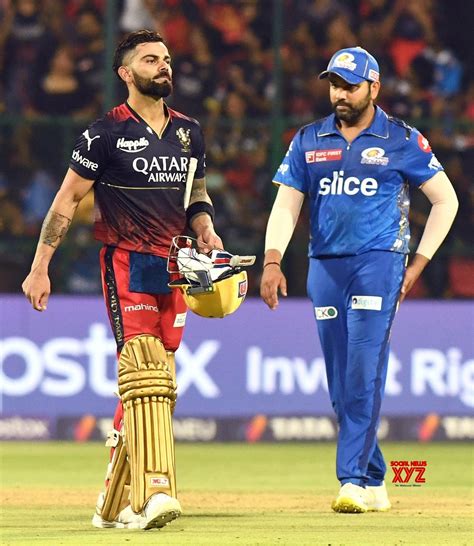 Bengaluru Rcbs Batter Virat Kohli And Mis Captain Rohit Sharma