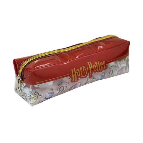 Estojo M Em PVC Cristal DAC Harry Potter Amami Papelaria