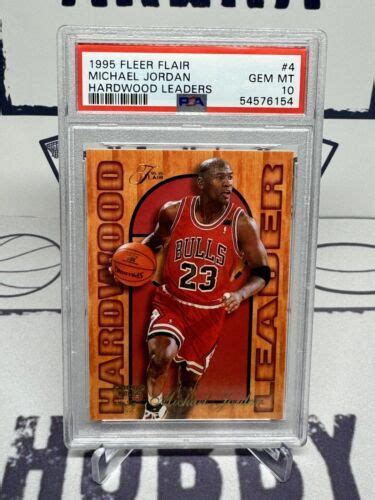 Fleer Flair Nba Hardwood Leaders Michael Jordan Psa