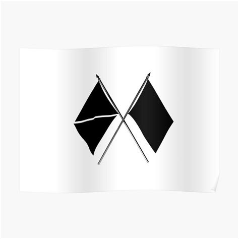 EXO NEW LOGO Poster For Sale By PepGuardi Redbubble