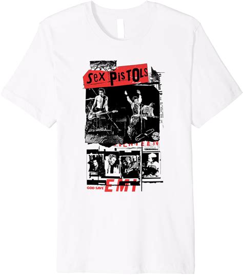 Sex Pistols Official Classic Photo Collage Premium India Ubuy