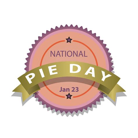 national Pie Day Sign 2076030 Vector Art at Vecteezy
