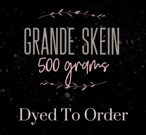Grande Skeins — Yarn Café Creations