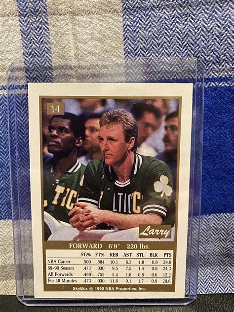 Skybox Nba Boston Celtics Larry Bird Basketball Card Nm