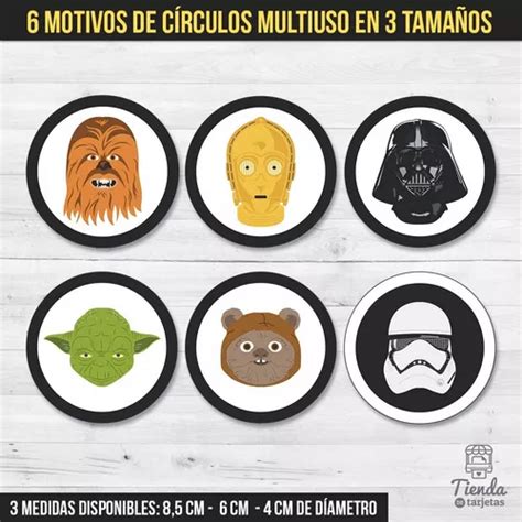 Kit Imprimible Star Wars Invitaci N Guerra De Las Galaxias En Venta