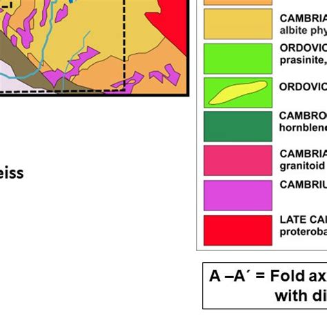 The Position Of The Gms Study Area And The Geological Setting Of The