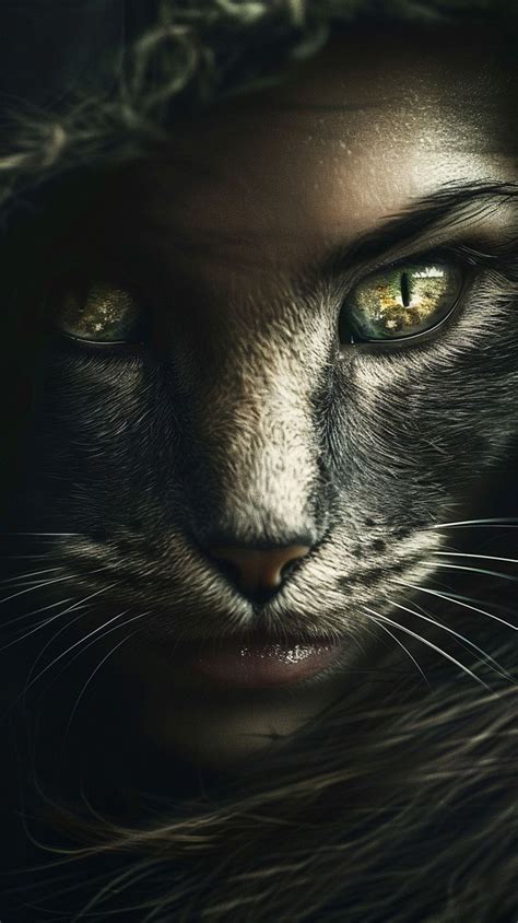 Werecat Animal Art Animal Art Projects Hybrid Art