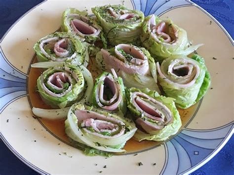 Salat Schinken Röllchen von Biene62 Chefkoch