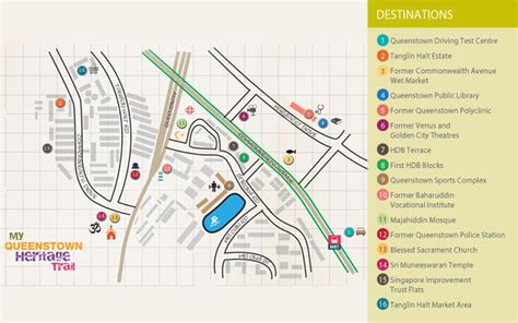 Map Of Queenstown Singapore - Maps of the World