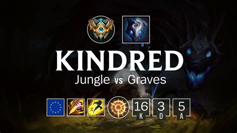 Kindred Jungle Vs Graves Euw Challenger Patch Youtube