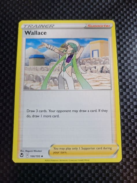 Pokémon TCG Wallace Silver Tempest 166 195 Regular Uncommon for sale