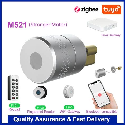 Wehere M Tuya Zigbee Smart Door Lock Stronger Motor Fingerprint Lock