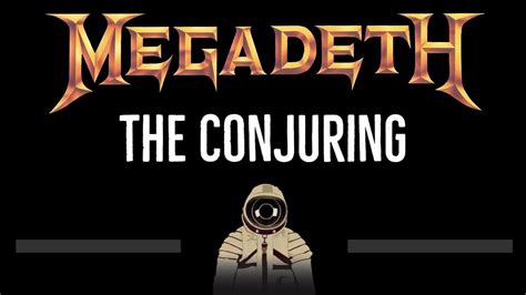 Megadeth The Conjuring CC Karaoke Instrumental Lyrics YouTube