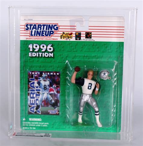 Kenner Starting Lineup Nfl Carded Sports Figure Troy Aikman