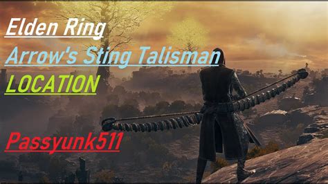 Elden Ring Arrow S Sting Talisman Location Easy Youtube