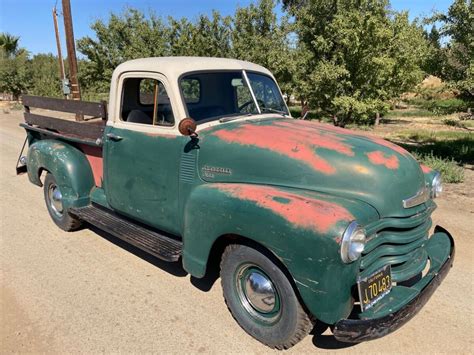 Chevrolet Short Bed Half Ton Original California Truck Classic