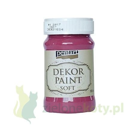 Farba Kredowa Pentart Dekor Paint Soft Kardynalska Czerwie