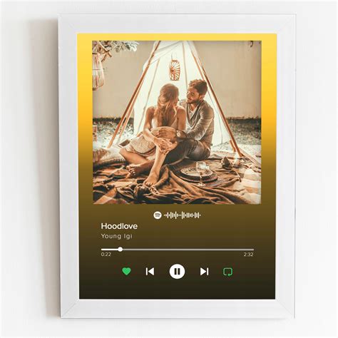 Prezent Ramka Spotify Twoje Zdj Cie Piosenka Allegro Pl