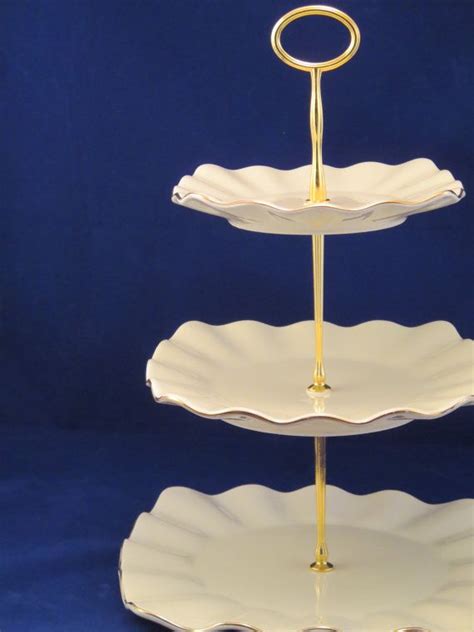 3 Tier Plate Stand Serve Cake Cookie Dessert Candy Display Jewelry