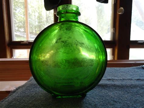 Vintage 1930s Green Round Bottle Sunsweet Prune Juice Art Deco Etsy