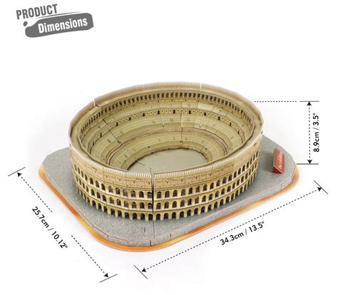 National Geographic 3d Puzzle The Colosseum Rome Board Game At