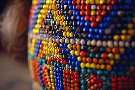 Premium Photo Highlight Intricate African Beadwork Designs