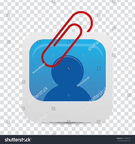 Attach Image Stock Vector (Royalty Free) 713048176 | Shutterstock