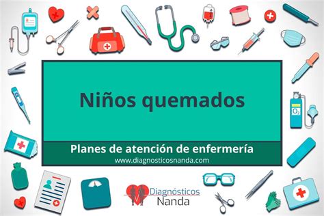 Diagnósticos de enfermería NANDA para niños quemados