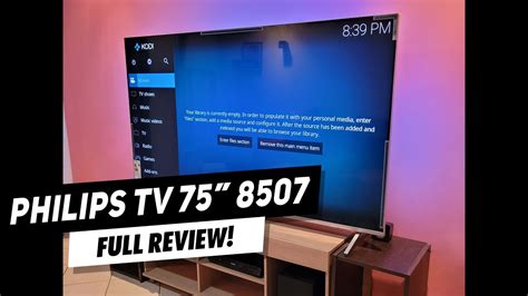 Review TV PHILIPS 8507 75PUD8507 TV Dolby Vision Atmos HDR10 YouTube