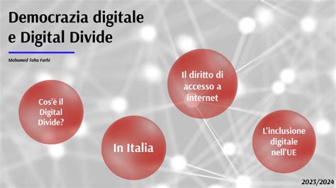 Democrazia Digitale E Digital Divide By Mohamed Taha Farhi On Prezi