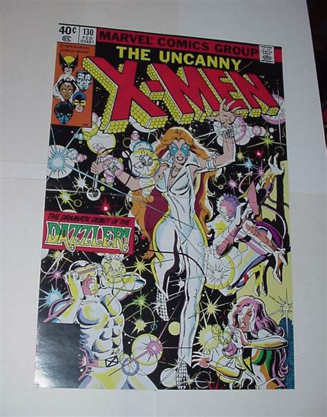 X Men Poster 150 Dazzler Uncanny 130 Cover John Romita Jr Bidrevolution