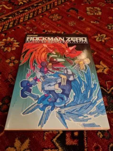 Rockman Zero Official Complete Works Art Book Capcom Mega Man Japan