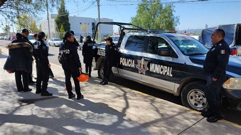 Policías de San Francisco de los Romo hacen paro Periodico