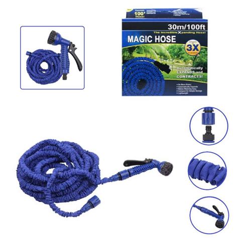 Ripley Manguera Expandible Magic Hose Hasta Metros Azul