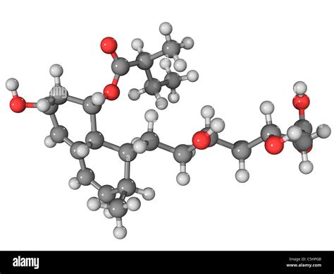 Pravastatina Medicamentos Colesterol Molécula Fotografía De Stock Alamy