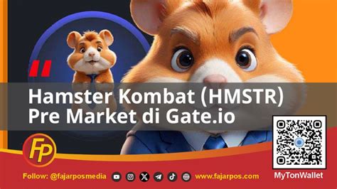 Kabar Gembira Hamster Kombat Hmstr Pre Market Di Gate Io