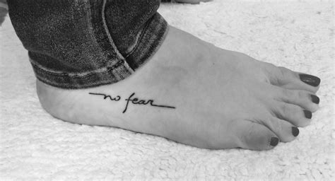 No Fear Tattoo Fear Tattoo I Tattoo Tattoo Quotes Tattoos And