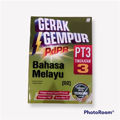 Pt Kssm Buku Latihan Bahasa Melayu Gerak Gempur Tingkatan Sasbadi