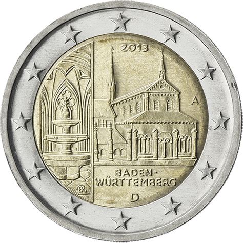 Deutschland 2 Euro 2013 Baden Württemberg Kloster Maulbronn