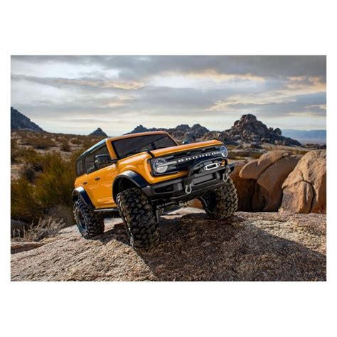 Radiostyrd Bil Traxxas Trx Ford Bronco Crawler Rtr Orange