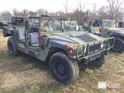 1986 Am General M998 Humvee Hmmwv For Sale Havre De Grace Md