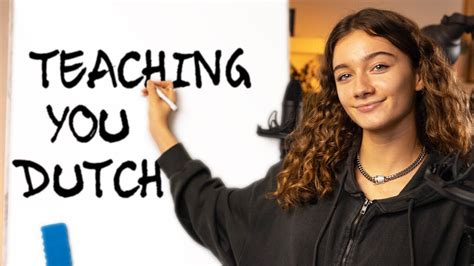 Asmr Teaching You Dutch Youtube