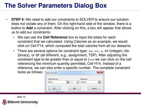 Excel Solver Ie 469 Spring Ppt Download